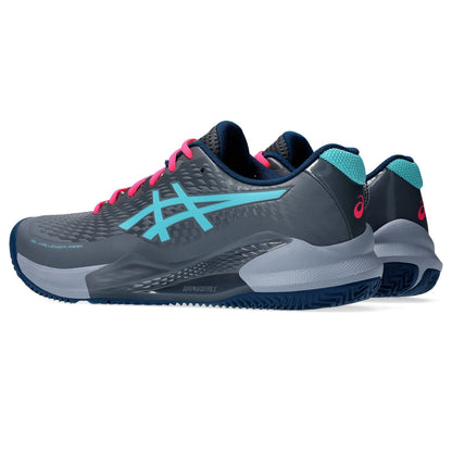ASICS GEL Challenger 14 Clay Blue Padel Shoes Padel Shoes Asics
