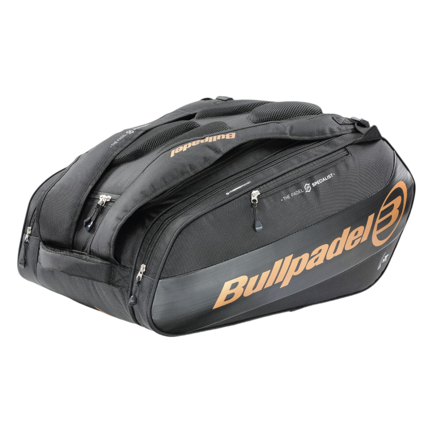 BULLPADEL VERTEX 2025 Black JUAN TELLO Padel Bag Padel Bag Bullpadel Negro