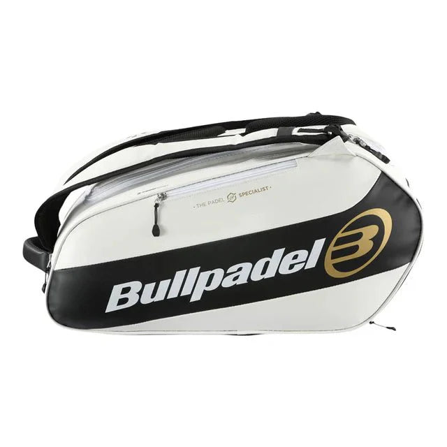BULLPADEL VERTEX 2025 White PREMIER PADEL BAG Padel Bag Bullpadel