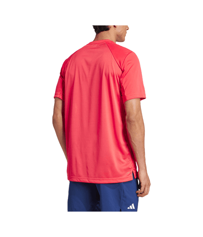 T shirt Adidas Club Tee Red 2025 Padel Clothes Adidas