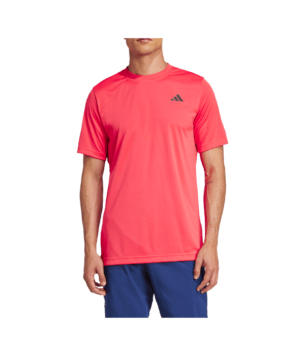 T shirt Adidas Club Tee Red 2025 Padel Clothes Adidas
