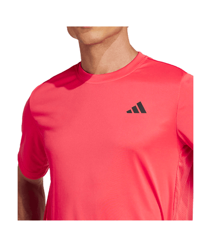 T shirt Adidas Club Tee Red 2025 Padel Clothes Adidas