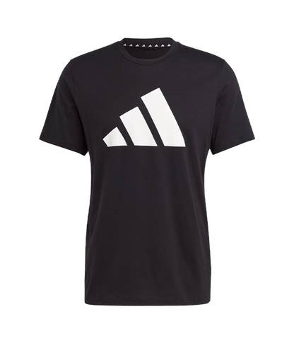 T shirt Adidas Train Essentials Feelready Logo Black 2025 Padel Clothes Adidas