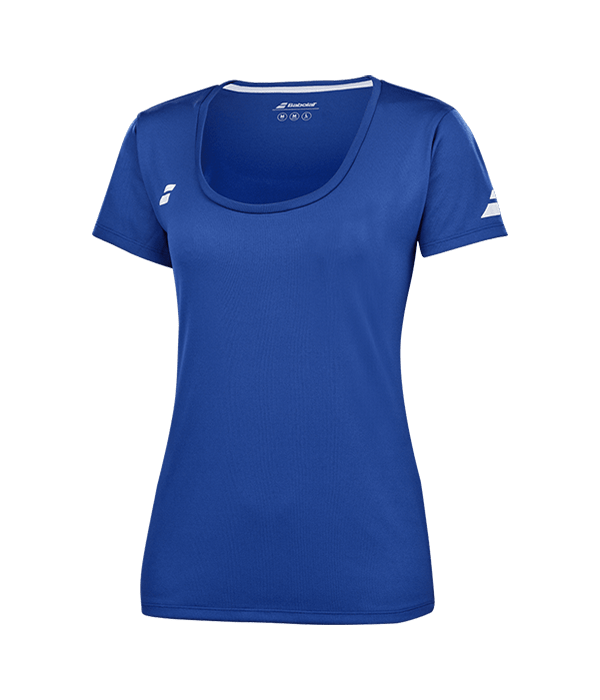 T shirt Babolat Play Cap Sleeve Top Women/Blue 2025 Padel Clothes Babolat