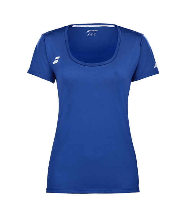 T shirt Babolat Play Cap Sleeve Top Women/Blue 2025 Padel Clothes Babolat