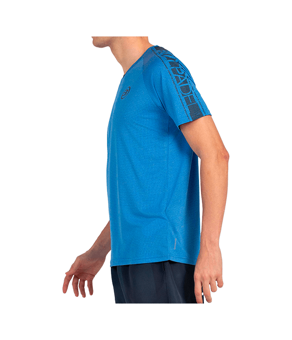 T shirt Bullpadel Badan Blue 2025 Padel Clothes Bullpadel