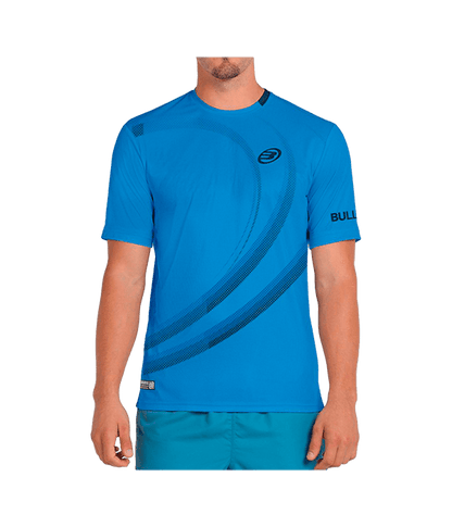 T shirt Bullpadel Beque Blue Atómico 2025 Padel Clothes Bullpadel