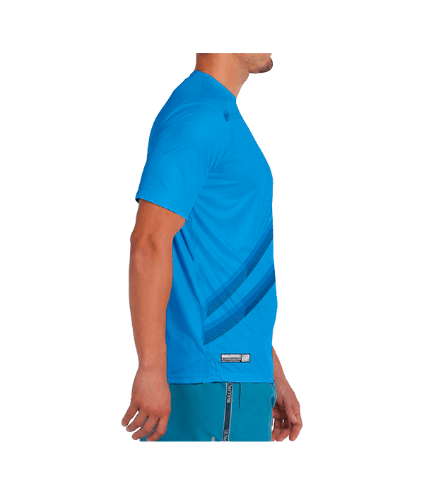 T shirt Bullpadel Beque Blue Atómico 2025 Padel Clothes Bullpadel