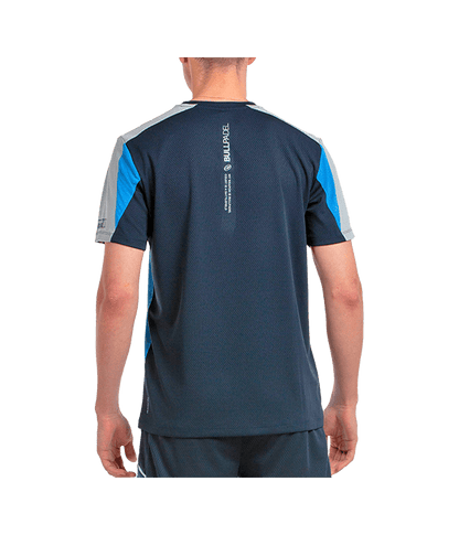 T shirt Bullpadel Brego 2025 Blue Atomico Bigore Padel Clothes Bullpadel