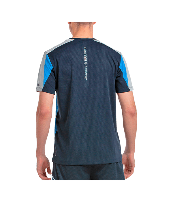 T shirt Bullpadel Brego 2025 Blue Atomico Bigore Padel Clothes Bullpadel