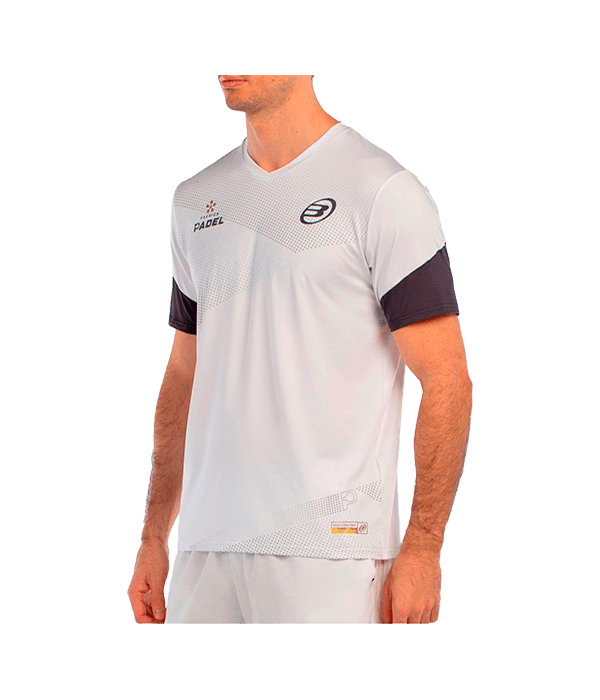 T shirt Bullpadel Brial White 2025 Premier Padel Padel Clothes Bullpadel