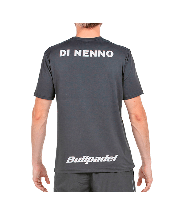 T shirt Bullpadel Di Nenno 25V Black 2025 Padel Clothes Bullpadel