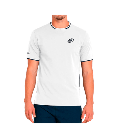 T shirt Bullpadel Louren 25V White 2025 Padel Clothes Bullpadel