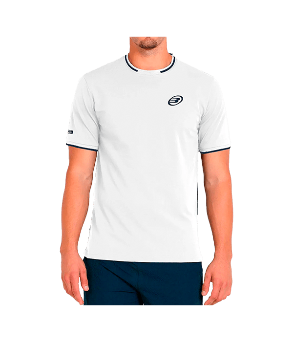 T shirt Bullpadel Louren 25V White 2025 Padel Clothes Bullpadel