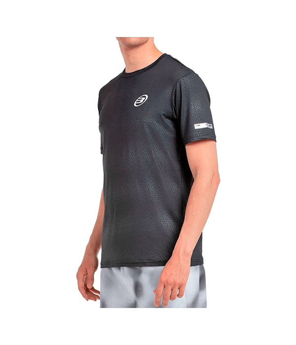 T shirt Bullpadel Mofero Black 2025 Padel Clothes Bullpadel