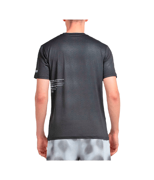 T shirt Bullpadel Mofero Black 2025 Padel Clothes Bullpadel