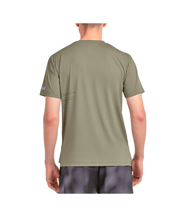 T shirt Bullpadel Monda 2025 Kaki Padel Clothes Bullpadel