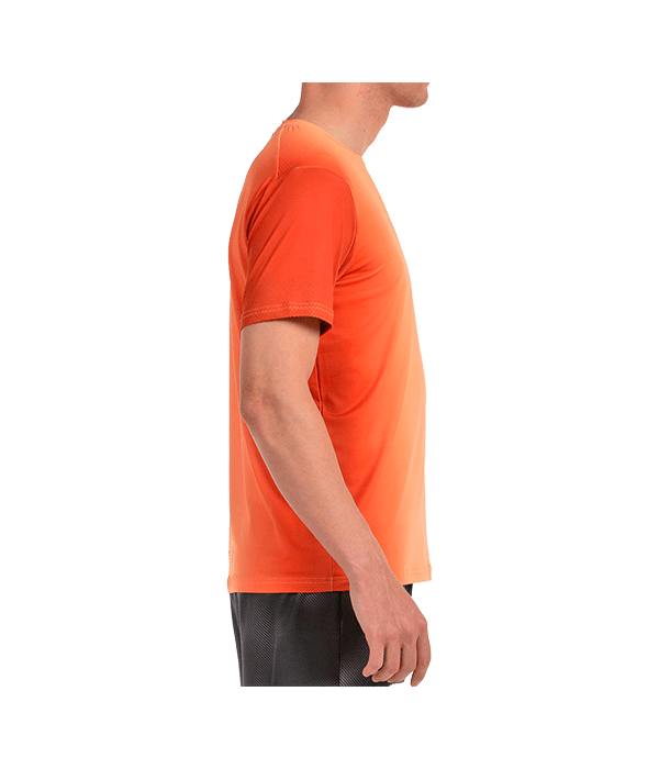 T shirt Bullpadel Muros Papaya 2025 Padel Clothes Bullpadel