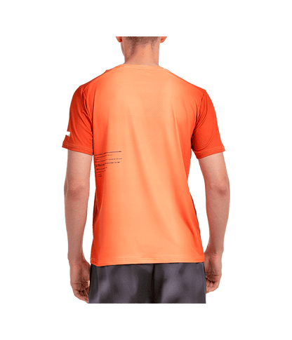 T shirt Bullpadel Muros Papaya 2025 Padel Clothes Bullpadel