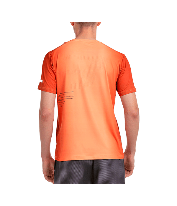 T shirt Bullpadel Muros Papaya 2025 Padel Clothes Bullpadel
