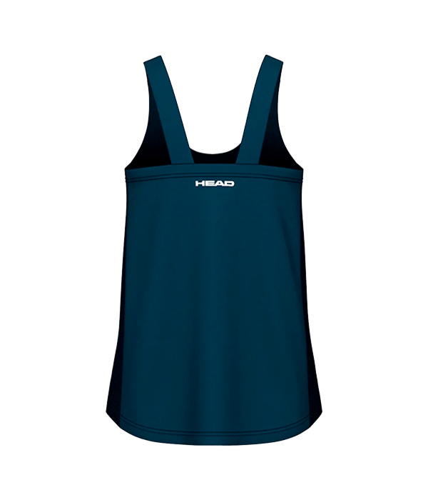 T shirt de tirantes HEAD mujer Spirit Blue Marino 2025 Padel Clothes Head