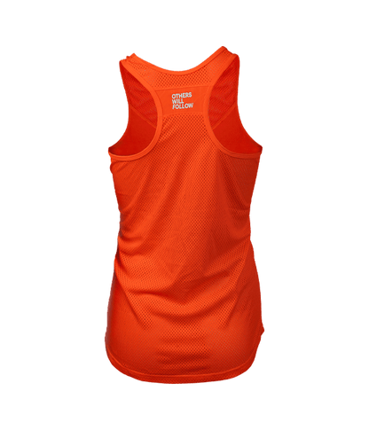 T shirt de Tirantes Oxdog Tiebreak Tank Top Women Orange 2025 Padel Clothes Oxdog