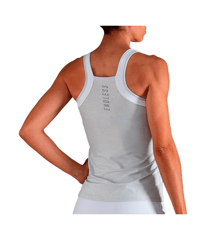 T shirt Endless Zephyr White/Plata 2025 Padel Clothes Endless