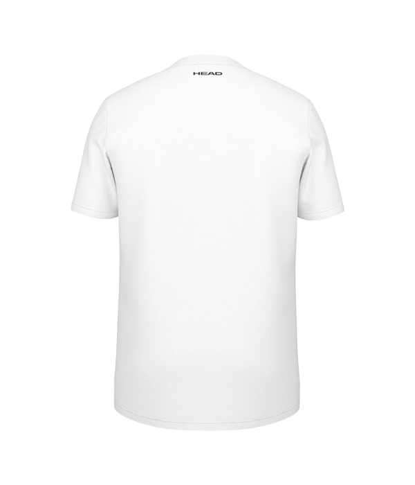 T shirt HEAD Carl White 2025 Padel Clothes Head