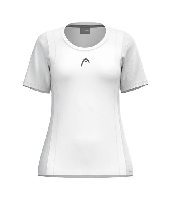 T shirt HEAD Club 25 Tech Women White 2025 Padel Clothes Head