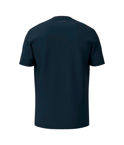 T shirt HEAD Club Original Blue Oscuro Club 2025 Padel Clothes Head