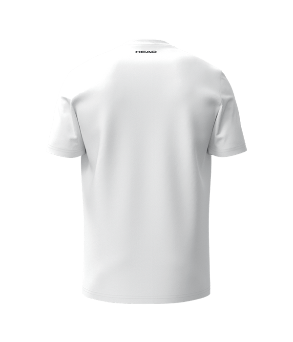 T shirt HEAD Club Original Blanca 2025 Padel Clothes Head