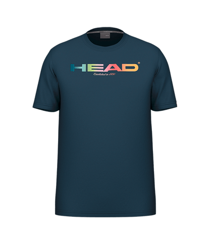 T shirt Head Rainbow Blue Marino 2025 Padel Clothes Head