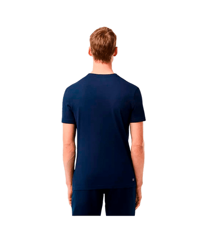 T shirt Lacoste Regular Fit Algodon Blue Marino 2025 Padel Clothes Lacoste