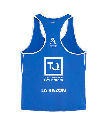 T shirt Oysho Alejandra Salazar Blue 2025 Padel Clothes Oysho