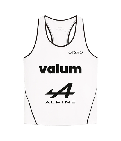 T shirt Oysho Alejandra Salazar Blanca 2025 Padel Clothes Oysho