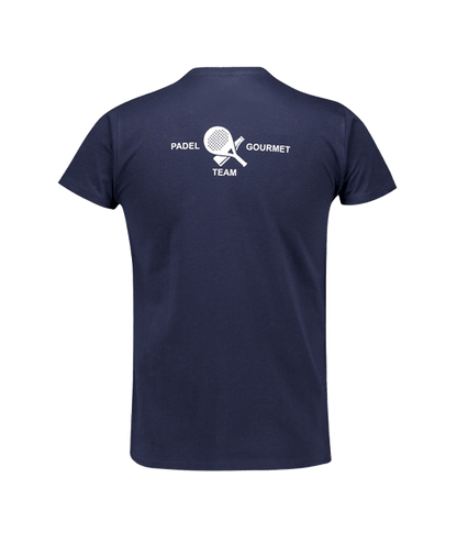 T shirt Padel Team Gourmet Blue Men Padel Clothes Gourmet