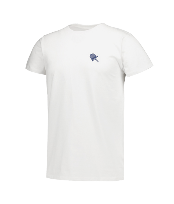 T shirt Padel Team Gourmet Blanca Men Padel Clothes Gourmet