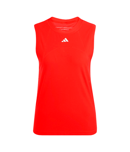 T shirt sin mangas Adidas Match Pro Mujer Red 2025 Padel Clothes Adidas