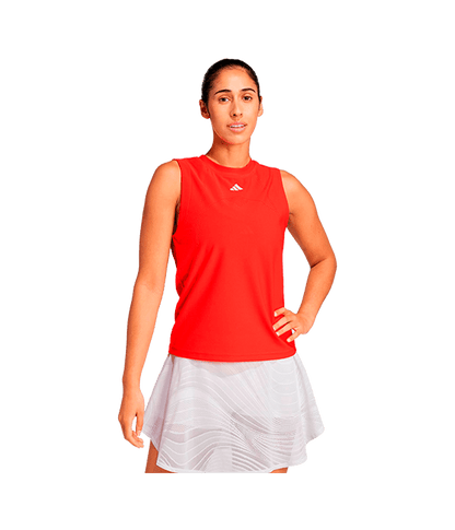 T shirt sin mangas Adidas Match Pro Mujer Red 2025 Padel Clothes Adidas