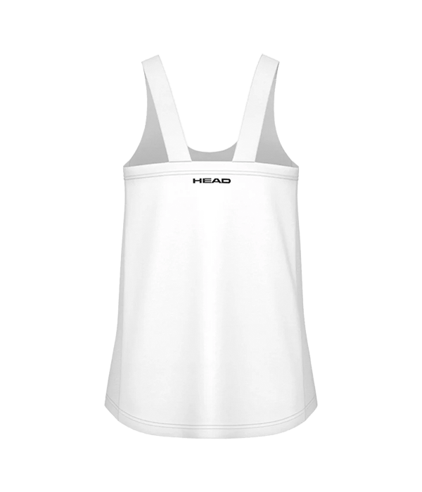 T shirt Tirantes HEAD Spirit Women White 2025 Padel Clothes Head