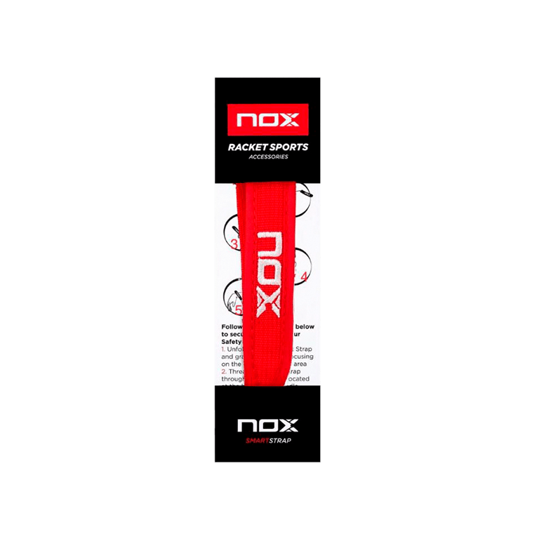 Racket Strap NOX Luxury Red/White Racket Strap Nox