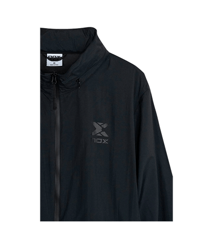 Cortavientos NOX Team Women Black 2025 Padel Clothes Nox