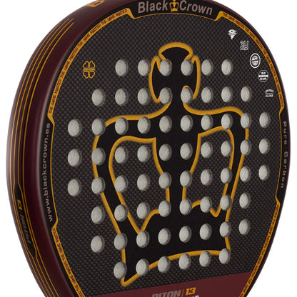 Black Crown Piton 13 2025 Padel Racket Padel Racket Black Crown