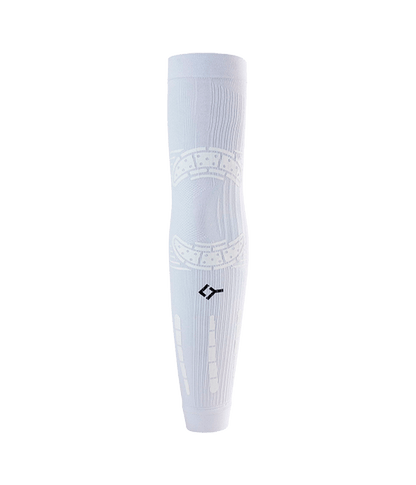 Floky No Strain Compression Sleeves White Court & Training Floky