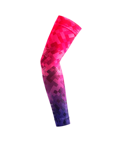 Floky No Strain Pixel Pink Compression Sleeves Court & Training Floky