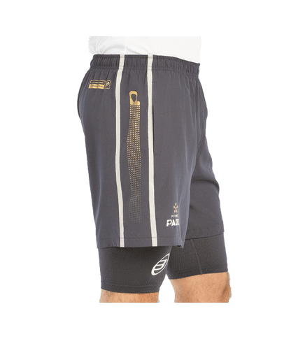 Pants Bullpadel Barde Black Carbón 2025 Padel Clothes Bullpadel