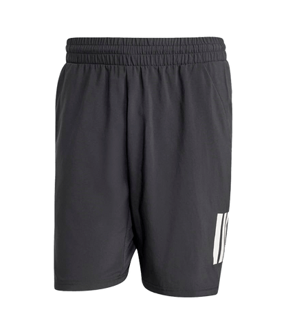 Pants Corto Adidas Club 3STR Black 2025 Padel Clothes Adidas