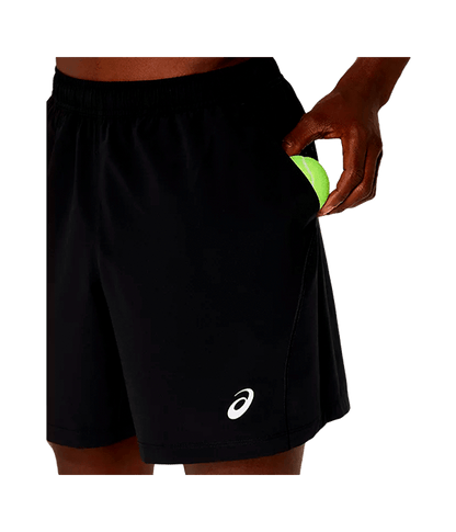 Pants Corto Asics Court 7in Perfomance/Black 2025 Padel Clothes Asics Padel