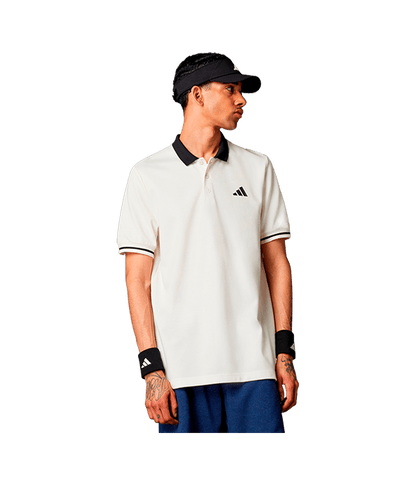 Polo Adidas Heritage White 2025 Padel Clothes Adidas