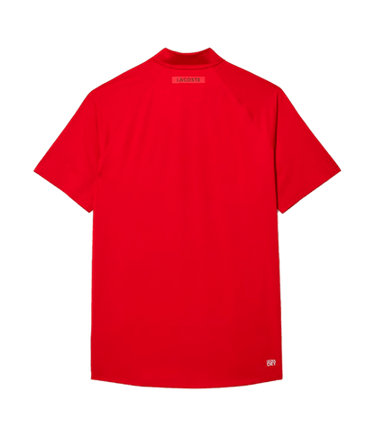 Polo Lacoste Djokovic Red/Black 2025 Padel Clothes Lacoste